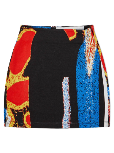 Спідниця Ambush Jacquard Mini Skirt темно-синій | BWHM007F22KNI0018400