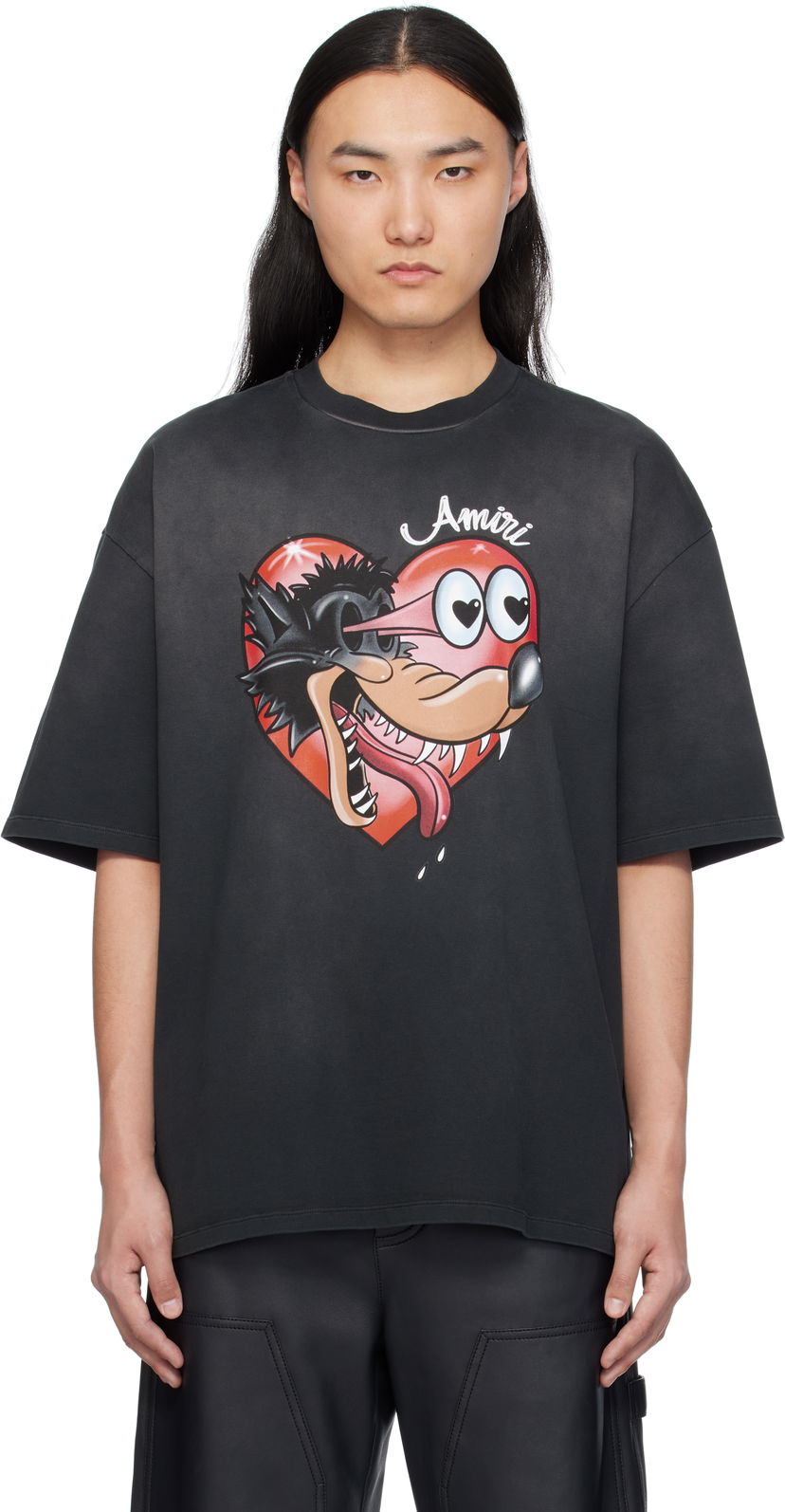 Футболка AMIRI Amiri Hopeless Romantic T-Shirt чорний | AMJYTE1170
