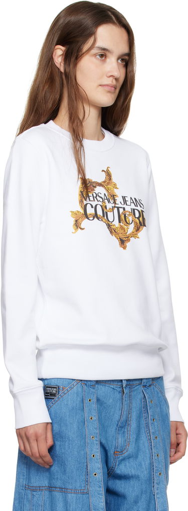 Світшоти Versace Couture Screen-Printed Sweatshirt чорний | E79HAIE06_ECF00E, 4
