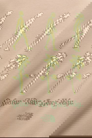 Світшоти The North Face Connect Relaxed Grow Your Own Way Graphic Print Sweatshirt бежевий | NF0A8E3ZBOX1, 4