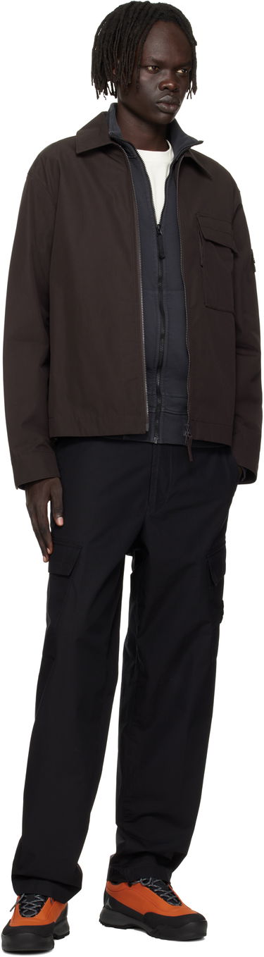 Куртка Stone Island Stone Island Weatherproof Canvas Overshirt Коричневий | K2S15 1200018 S00F1, 4