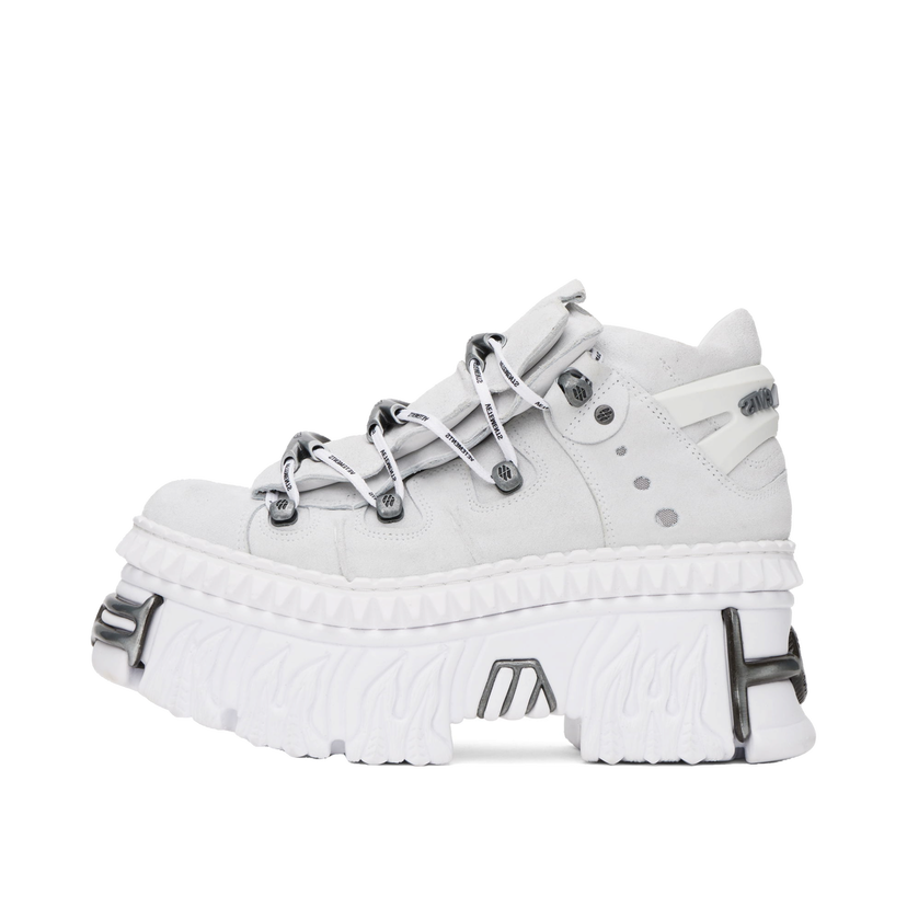 Кросівки та взуття VETEMENTS New Rock Edition Fire Platform білий | UA66SN100W