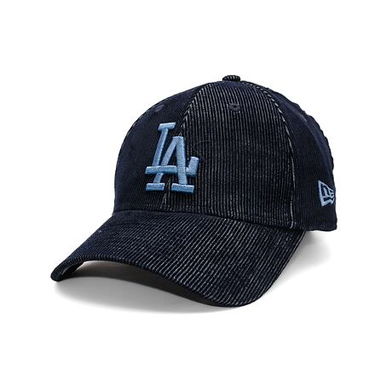 Кепка New Era LA Dodgers 2Tone Cord 9FORTY Adjustable Cap темно-синій | 60595423, 0