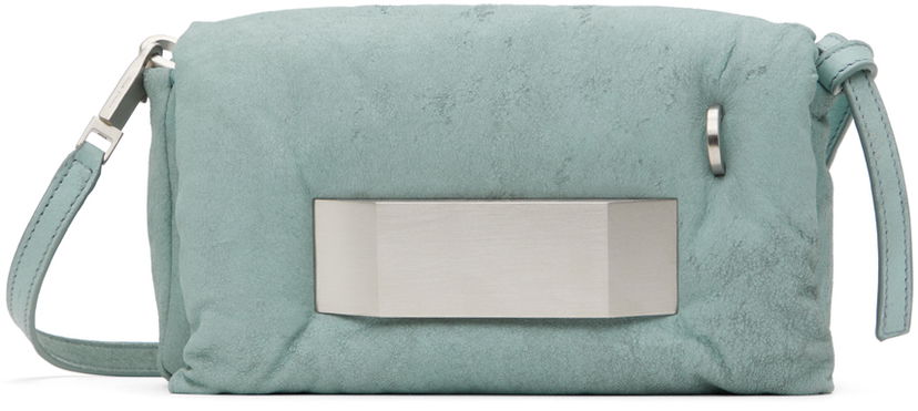 Сумка Rick Owens Rick Owens Porterville Pillow Griffin Bag Бірюзовий | RA02D0545 LBAPA