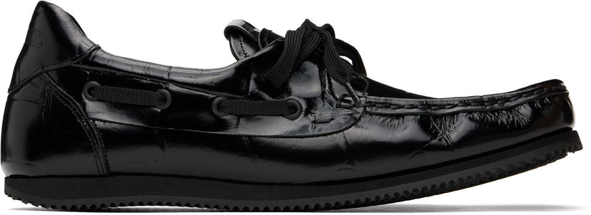 Кросівки та взуття Jacquemus La Croisière 'The Batto' Loafers чорний | 25E251FO173-3164