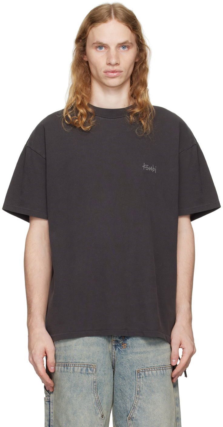 Футболка Ksubi Ksubi Hit List Ekcess T-Shirt Сірий | MFA24TE017