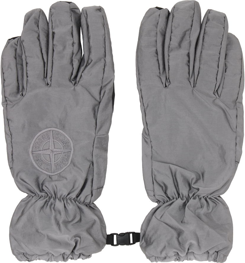 Рукавички Stone Island Stone Island Quilted Gloves Сірий | K2S15 9400001 S0251