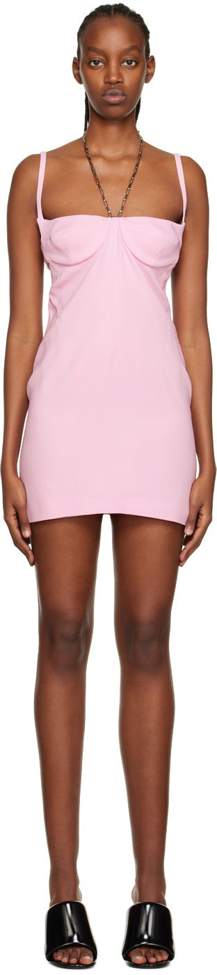 плаття The Attico Attico Coco Mini Dress Рожевий | 231WCA191 V058
