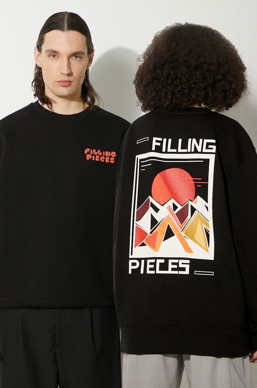 Світшоти Filling Pieces Filling Pieces Sunset Graphic Sweatshirt чорний | 74517021861