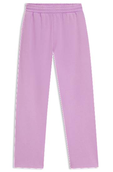 Спортивні штани BOSS Loose-Fit Cotton Terry Tracksuit Bottoms Фіолетовий | 50545019