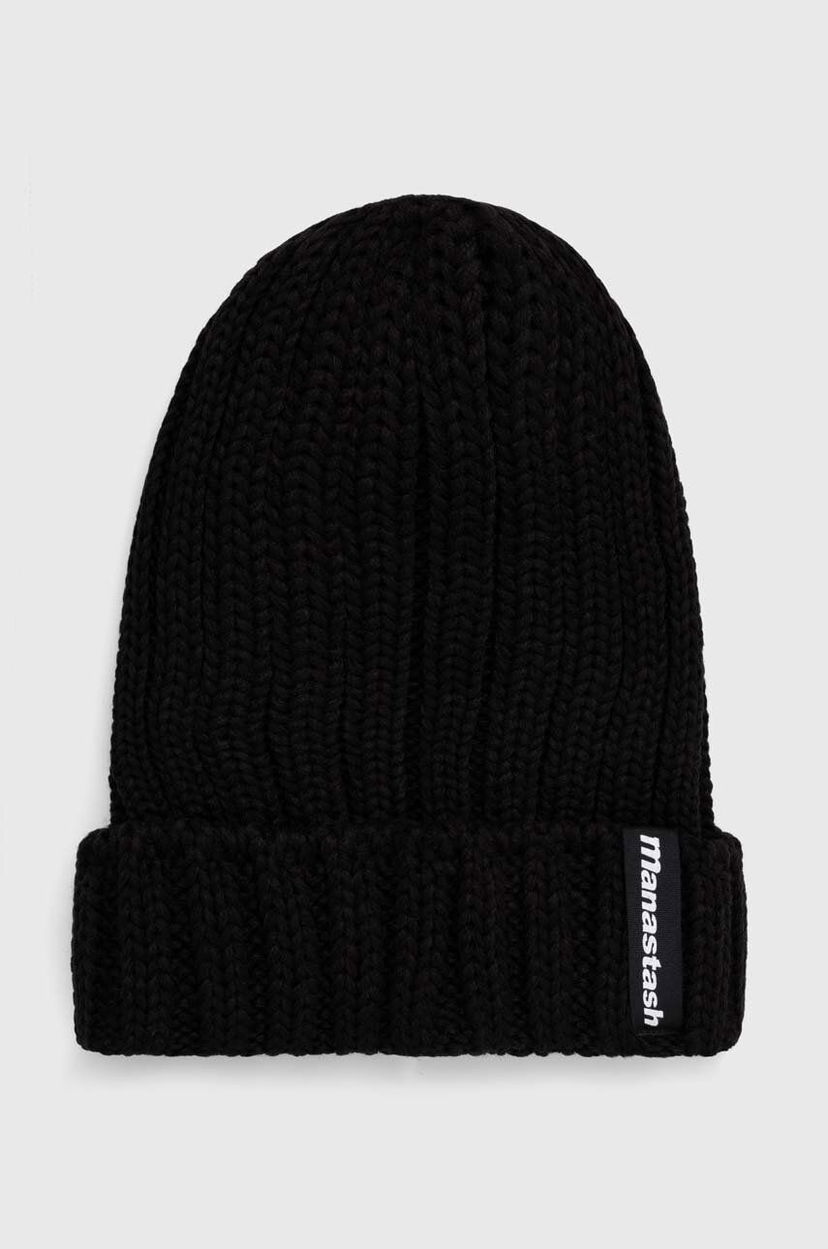 Шапка Manastash 90'S Logo Beanie Ii чорний | 7923974005