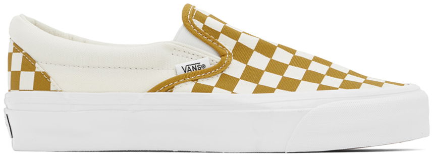 Кросівки та взуття Vans Slip-On Reissue 98 LX бежевий | VN000CSEBL2, 0