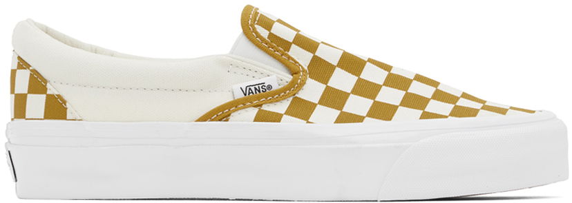 Кросівки та взуття Vans Slip-On Reissue 98 LX бежевий | VN000CSEBL2