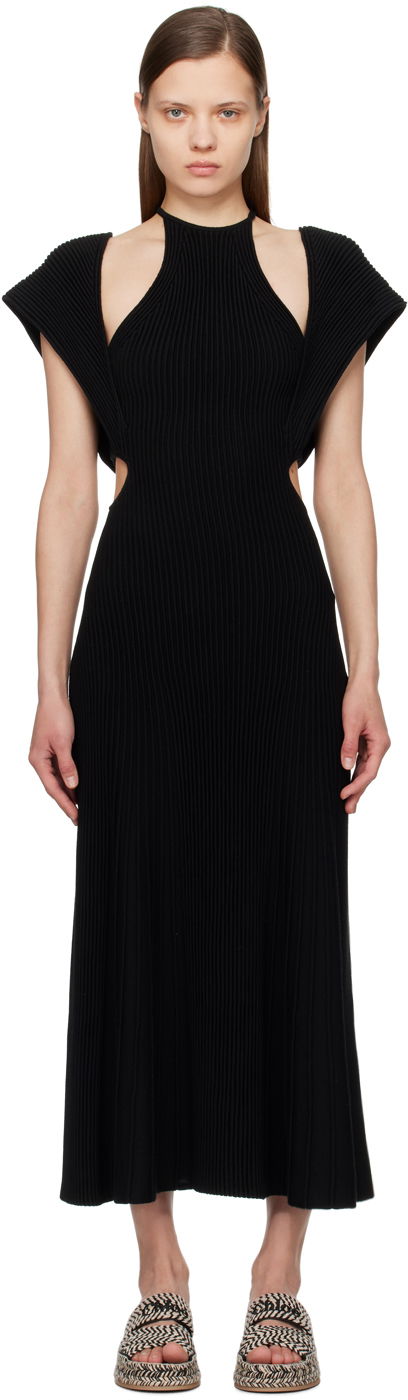 плаття CHLOÉ Cutout Maxi Dress чорний | CHC24UMR01520