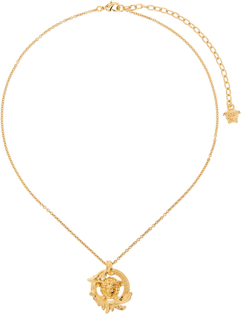 Кольє Versace Versace Medusa Barocco Pendant Necklace Металік | 1019929_1A00620_3J000