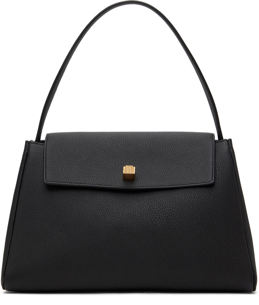 Сумочка Khaite KHAITE Audrey Leather Top Handle Bag чорний | H2044-914