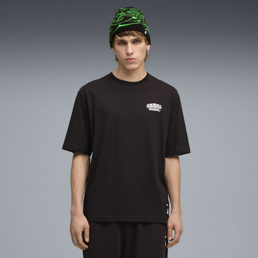 Футболка Puma PUMA x RIPNDIP Relaxed Fit T-Shirt чорний | 632413_01