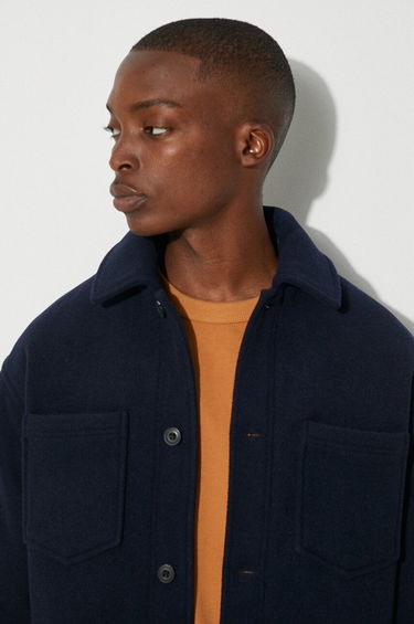 Куртка Samsoe Samsoe Samsoe Samsoe Wool Jacket темно-синій | M23300101, 4