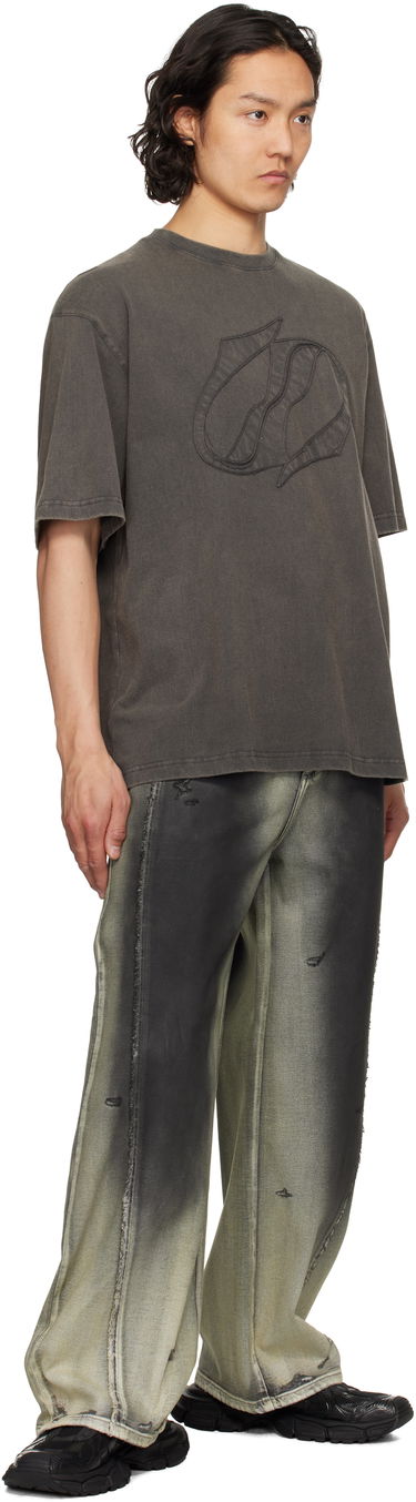Футболка We11done We11done Selldone Patch T-Shirt Сірий | WD-TT1-25-757-U-CH, 3