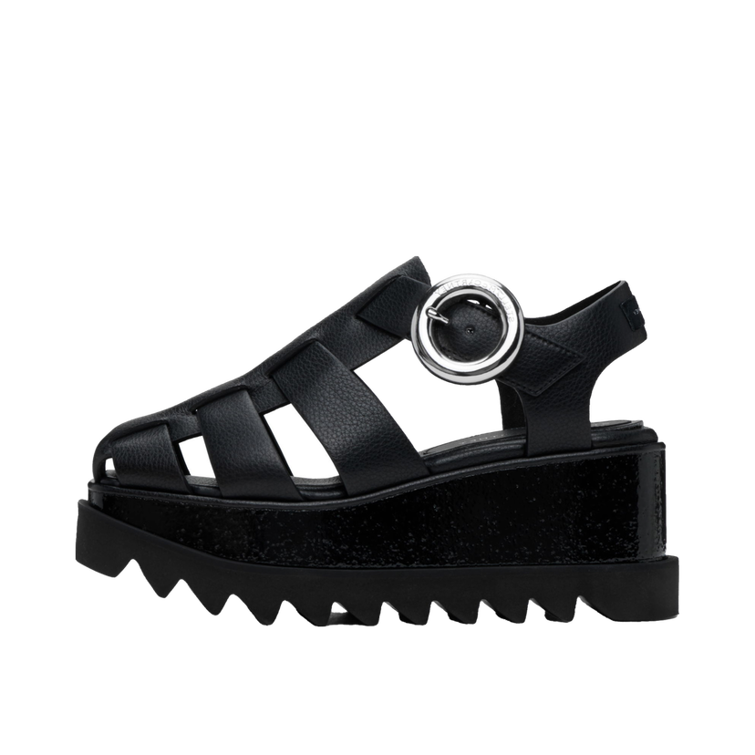 Кросівки та взуття Stella McCartney Elyse Platform Heeled Sandals чорний | 810503AP0AV0
