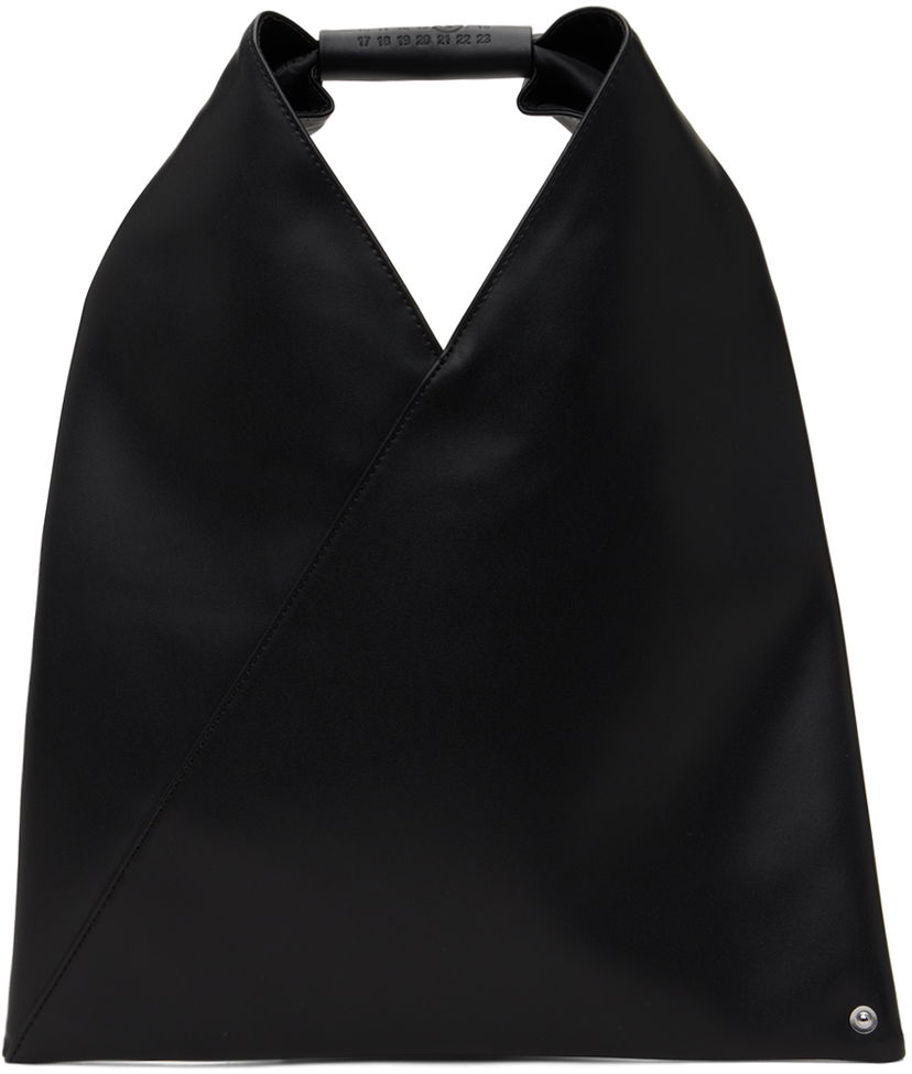 сумка-тоут Maison Margiela MM6 Small Triangle Tote Bag чорний | S54WD0043 P6444