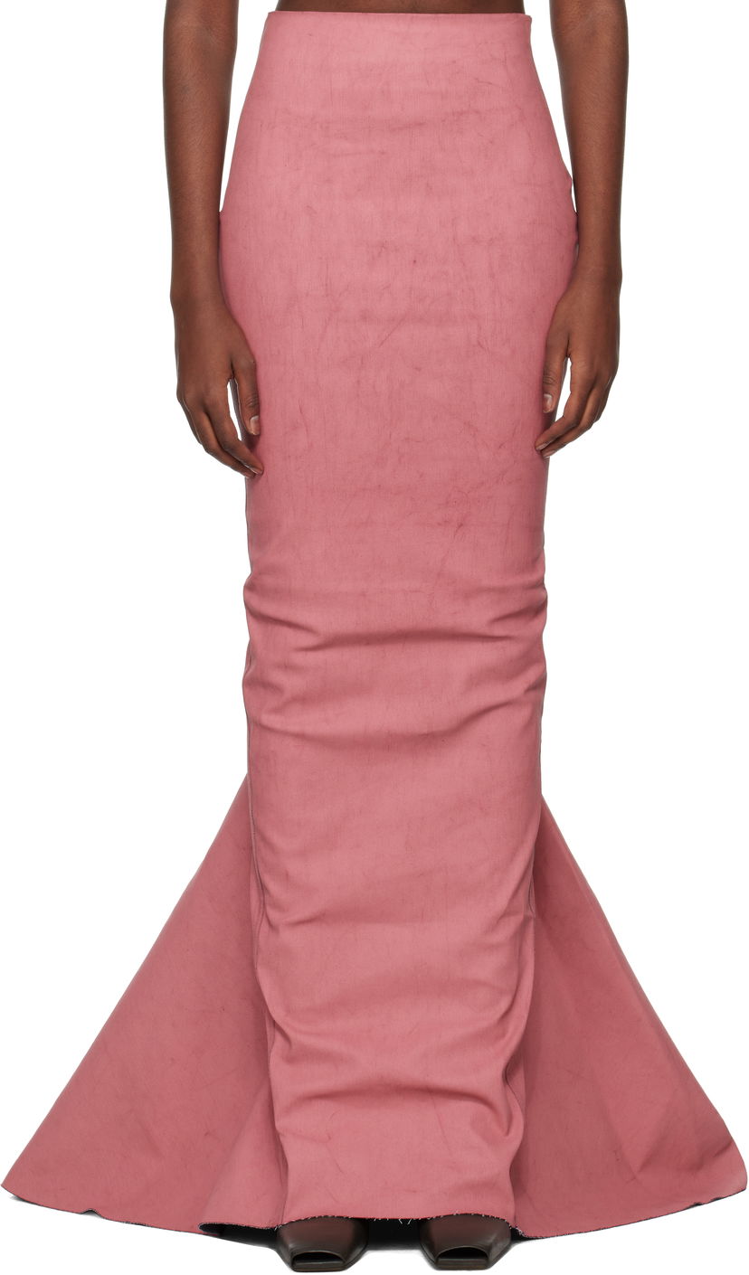 Спідниця Rick Owens Maxi Skirt Рожевий | RO02D3386 SMT