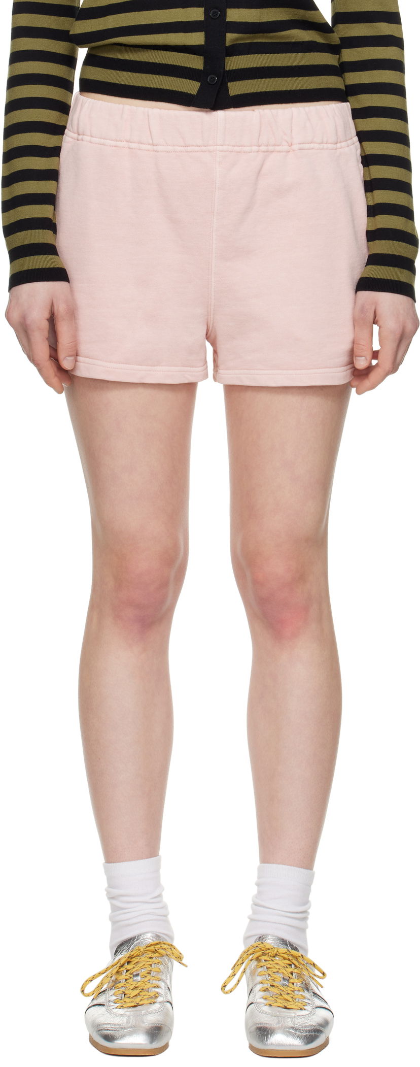 Шорти BAPE BAPE One Point Dyed Sweat Shorts Рожевий | 001SPL302002L