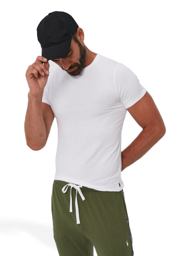 Футболка Polo by Ralph Lauren T-Shirts (2-pack) білий | 714835960002