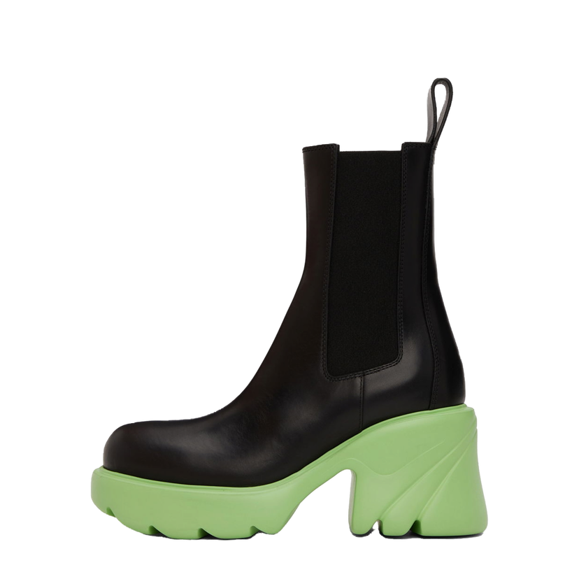 Кросівки та взуття Bottega Veneta Flash Chelsea Boots "Black" чорний | 692357 VBS50