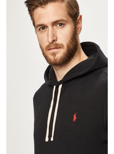 Світшоти Polo by Ralph Lauren Classic Popover Hoody чорний | 710766778008