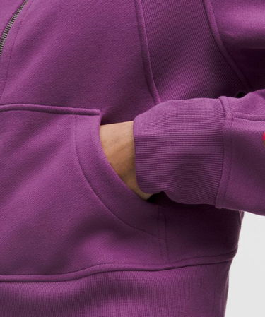 Світшоти lululemon Oversized Cropped Full Zip Hoodie Фіолетовий | prod20000051, 4