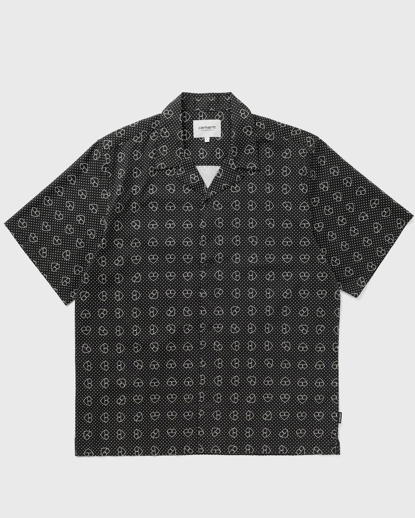 Сорочка Carhartt WIP Short Sleeve Button-Down Shirt чорний | I034549-2SQ.XX