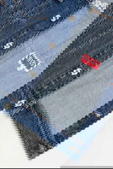 Куртка KENZO Kenzo Denim Jacket Синій | FF52DV2486B3.DS, 4