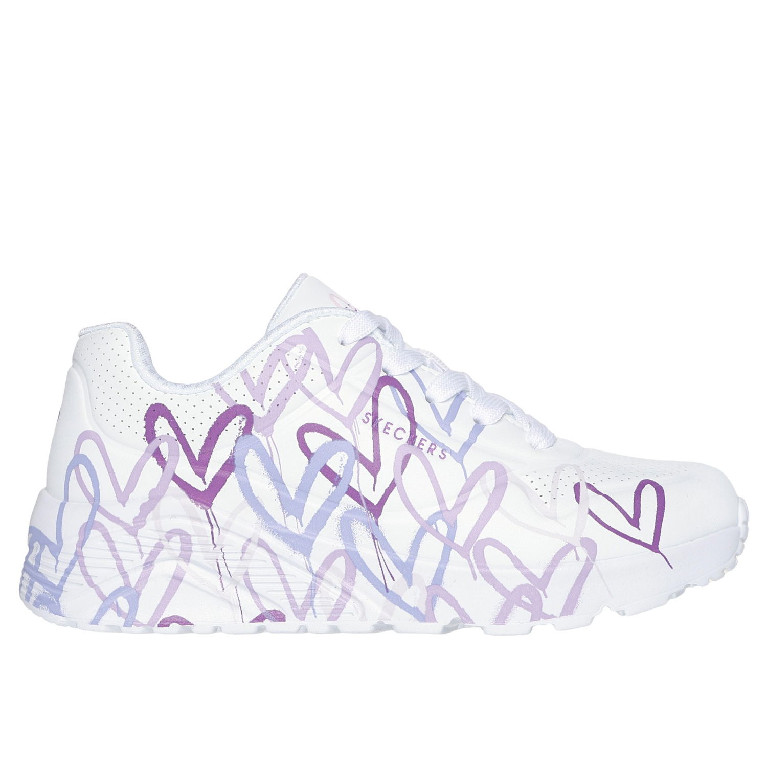 Кросівки та взуття Skechers Uno Lite Spread білий | 314064L-WLPR, 0