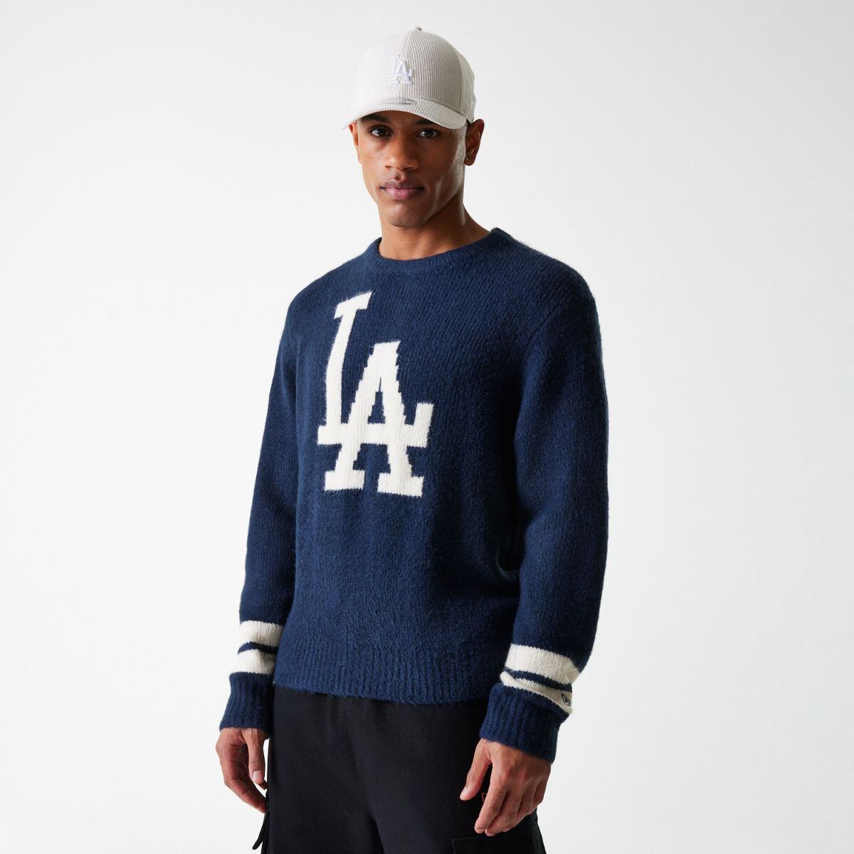 Cветр New Era New Era MLB LA Dodgers Knit Sweater темно-синій | 60684329, 1